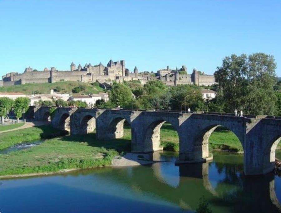 Dame Carcas Appartement Carcassonne Buitenkant foto