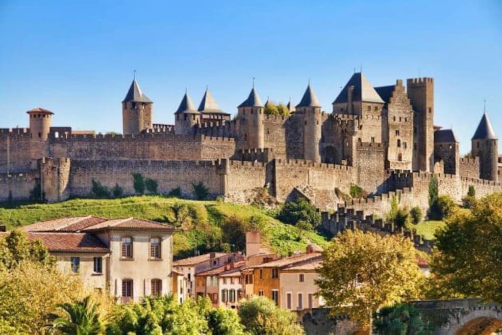 Dame Carcas Appartement Carcassonne Buitenkant foto